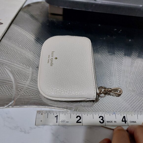 Kate Spade Mini Clip On COIN PURSE KEYCHAIN BAG CHARM Mini Bag Wallet 2 COLORS - Picture 5 of 14